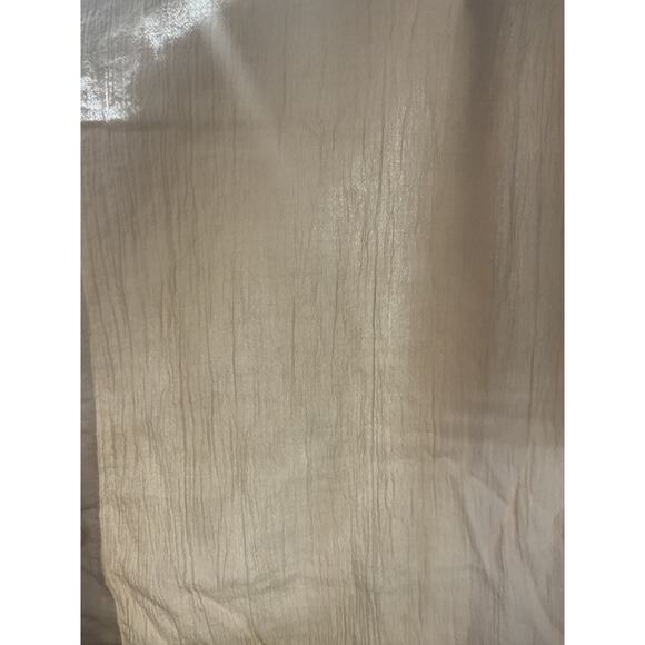 Zara Cream Button-Up Blouse - Picture 4 of 4